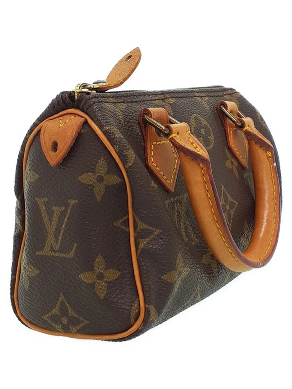 Louis Vuitton Speedy Monogram Handbag brown